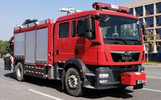 德國(guó)曼搶險(xiǎn)救援消防車