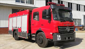 江特牌JDF5140GXFPM55/E6型泡沫消防車