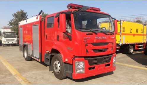 江特牌JDF5173GXFPM70/Q6型泡沫消防車