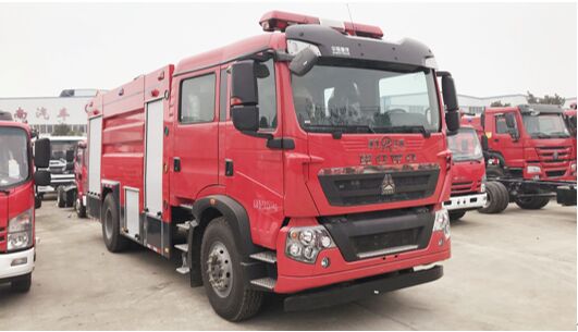 江特牌JDF5190GXFPM80/Z6型泡沫消防車