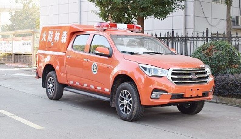 皮卡四驅(qū)器材消防車(chē)