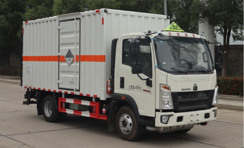 重汽豪沃藍(lán)牌雜項(xiàng)物品廂式運(yùn)輸車(chē)