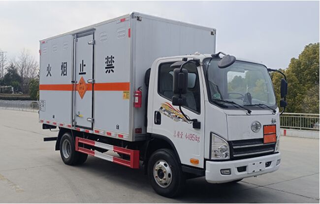 解放藍牌爆破器材運輸車