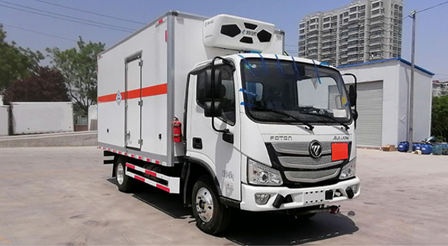 歐馬可毒性和感染性物品廂式運輸車