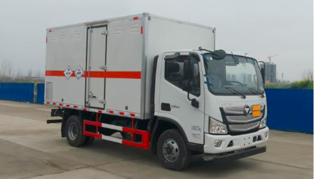 歐馬可毒性物品廂式運輸車