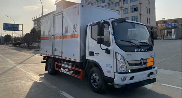 奧鈴毒性和感染性物品廂式運輸車