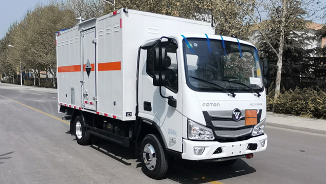 歐馬可4米1腐蝕性物品廂式運輸車